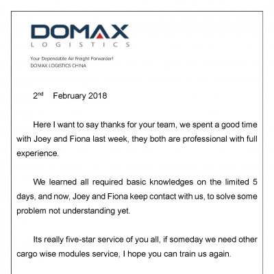 Domax Logistics